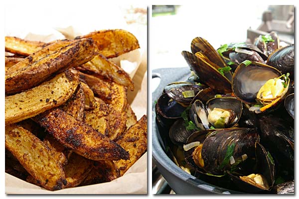 Moules-frites (mussels and french fries) – Andy Cooks