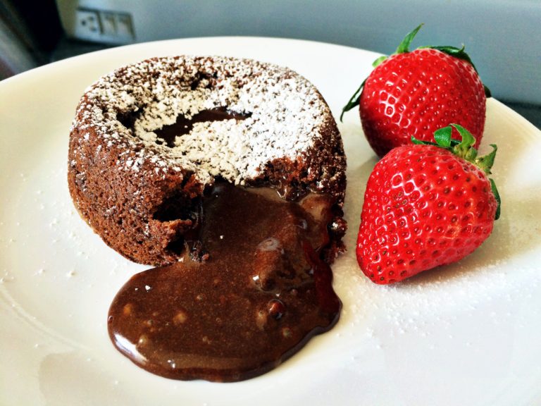 Chocolate Lava Cake - The Gourmet Housewife